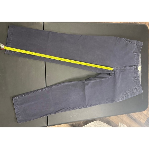 Dockers Slim Tapered Pants Mens 32x30 Navy Stretch Chinos business casual basics - Picture 2 of 10